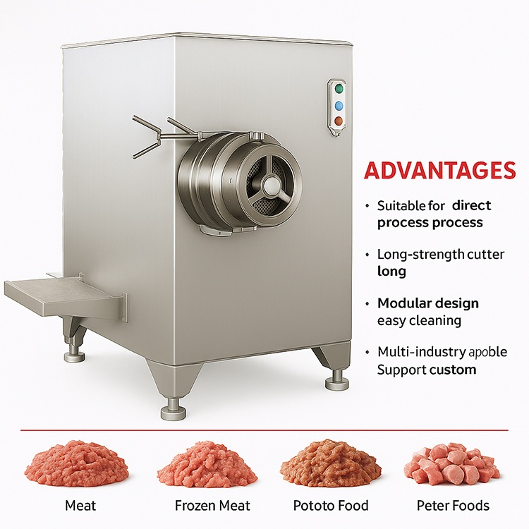 Meat grinder mincer machine