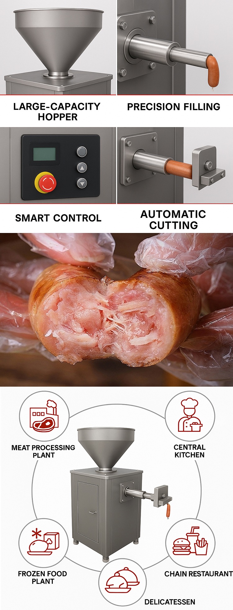 Automatic Sausage Making Machine