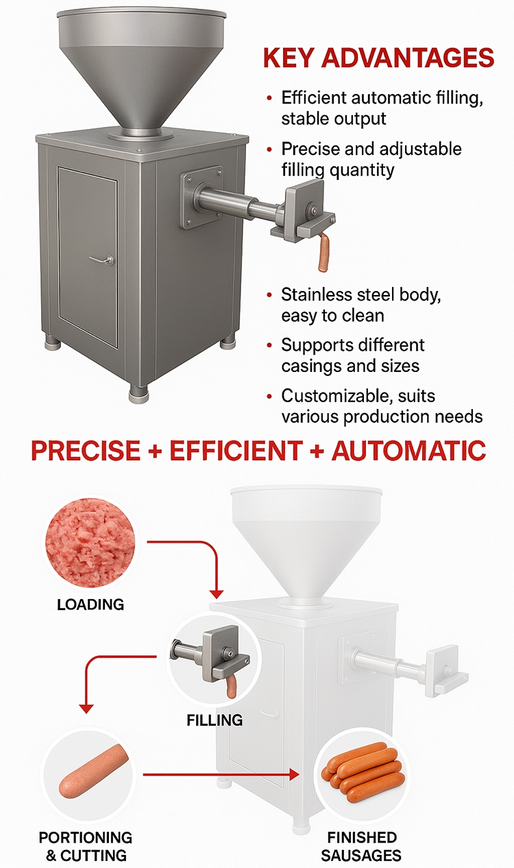 Automatic Sausage Making Machine