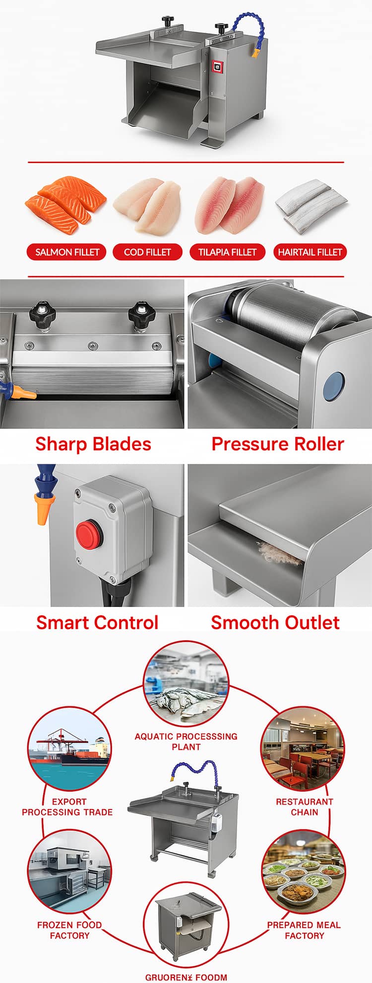 Fish Skinning Machine