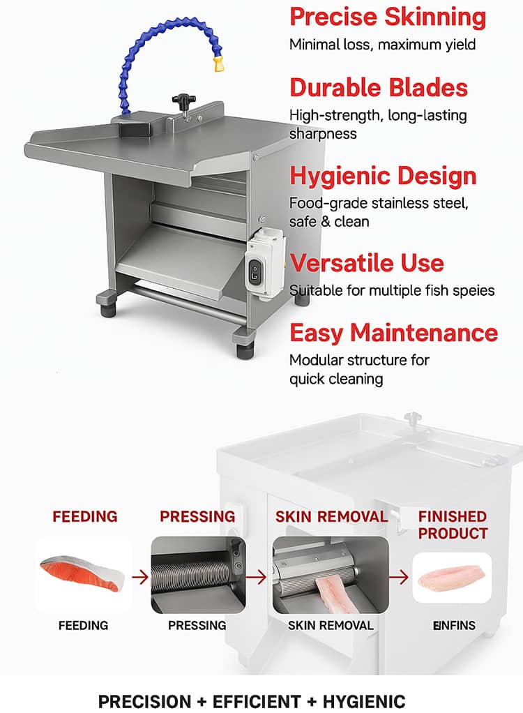 Fish Skinning Machine