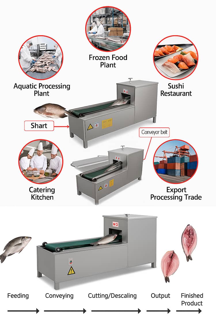 Electric Fish Splitting Machine