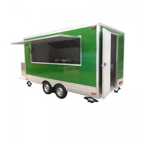 Coffee Trailer For Sale 4M Fast Delivery Customizable Colors Square Food Trailers Truck Price
