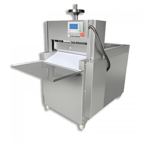Meat Roll Slicing Machine BBQ Meat Roll Cutter Cutting Roller Machine