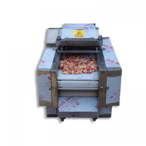 Semi Automatic Meat Dicing Machine Chopper Machine For Meat Cutting Equipment Supplier
